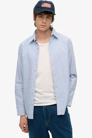 Superdry Cotton Regular Fit Stripe Shirt