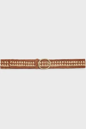 Gerard Darel Paloma Raffia Belt