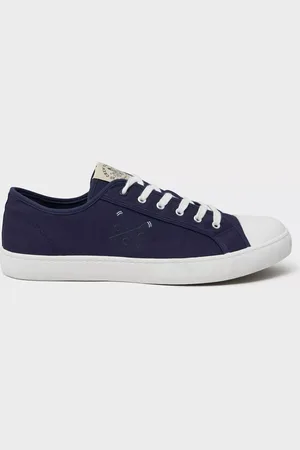J.Crew Canvas Lace Up Trainers