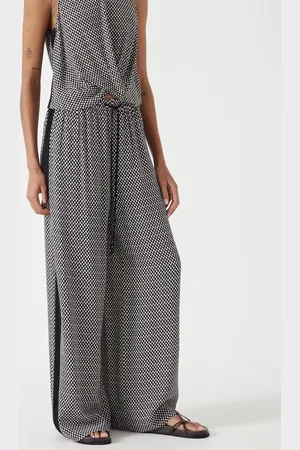 Hush Puppies Petunia Wide Leg Geometric Culottes