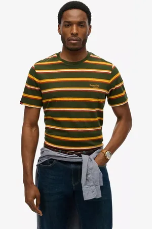 Superdry Essentials Striped Cotton T-Shirt