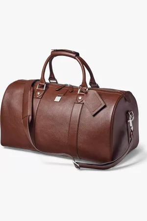ASPINAL OF LONDON Boston Pebble Grain Leather Holdall Bag