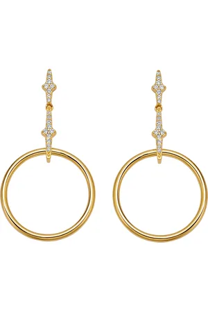 ASTLEY CLARKE Luna Front Facing Hoop Earrings