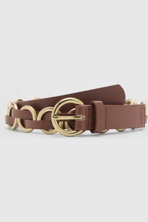 MANGO Hill Ring Detail Belt