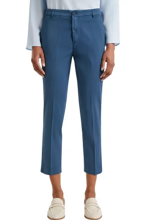 Benetton Cotton Slim Fit Trousers