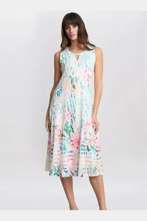 Gina Bacconi Brooklyn Watercolour Floral Dress