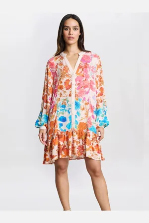 Gina Bacconi Millie Floral Shirt Dress