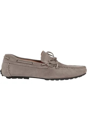 JONES BOOTMAKER Percival Suede Moccasins