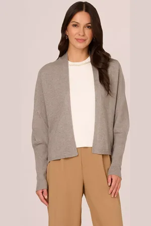 Adrianna Papell Open Neck Cocoon Cardigan
