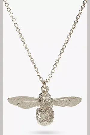 Alex Monroe Baby Bee Pendant Necklace