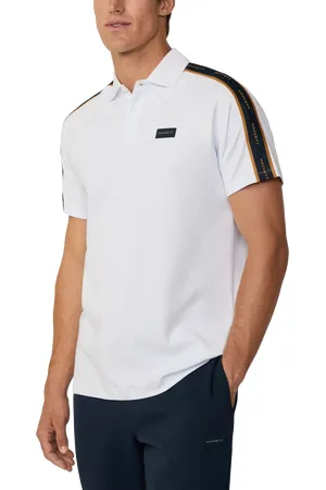 Hackett Cotton Blend Regular Fit Sports Polo Shirt