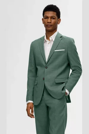 SELECTED Wool Linen Blend Suit Jacket