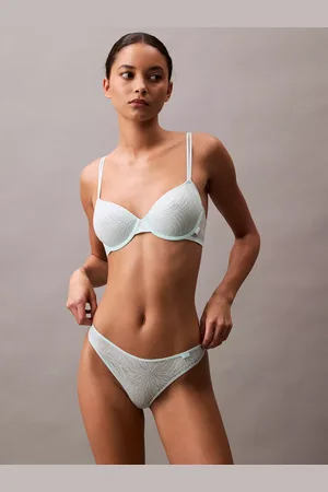 Calvin Klein Sheer Marquisette Demi Bra