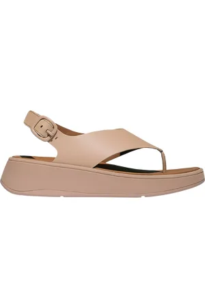 FitFlop F-Mode Leather Toe Post Sandals
