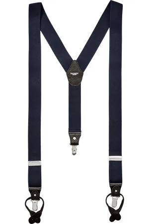 Hackett Leather Trim Braces