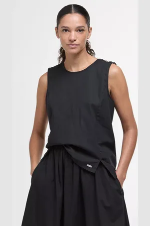 Barbour Lucy Sleeveless Cotton Rich Top