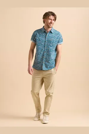 Brakeburn Cotton Regular Fit Arrow Print Shirt