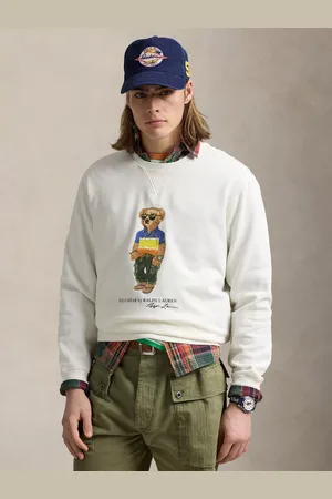 Ralph Lauren Polo Cotton Blend Polo Bear Sweatshirt, Nevis Beach Bear