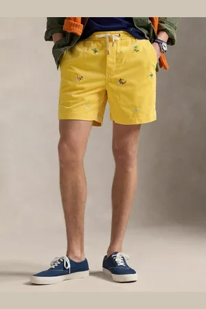 Ralph Lauren Polo Prepster Cotton Corduroy Surfing Print Shorts
