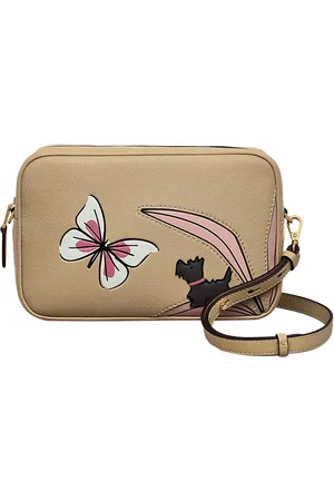 Radley Spring Meadow Leather Small Zip Top Cross Body Bag