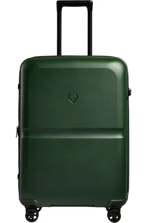 Antler Single Stripe 4-Wheel 68cm Medium Expandable Suitcase, Orange