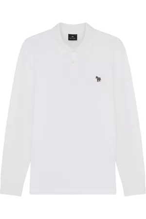 Paul Smith PS Cotton Regular Fit Long Sleeve Polo Shirt