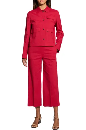 THEORY Collar Linen Rich Jacket