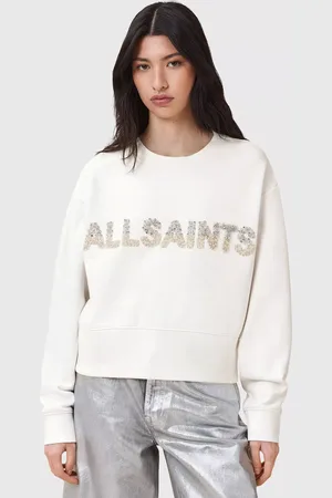 AllSaints Separo Pearl Logo Sweatshirt