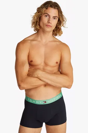 Tommy Hilfiger Original Cotton Logo Waistband Trunks, Pack of 5
