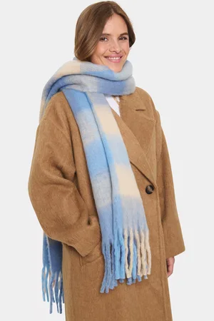 Saint Tropez Falberta Check Scarf