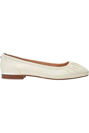 Moda In Pelle Freesia Leather Ballerina Pumps