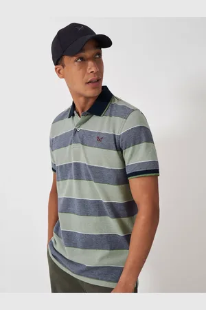 J.Crew Oxford Cotton Stripe Polo Shirt