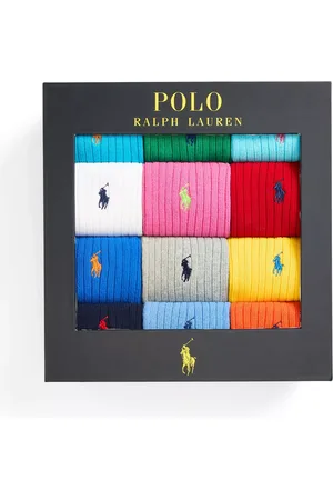 Ralph Lauren Socks Gift Box, Pack of 12