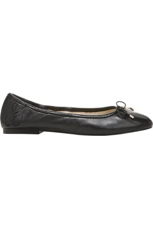 Sam Edelman Felicia Leather Ballerina Pumps