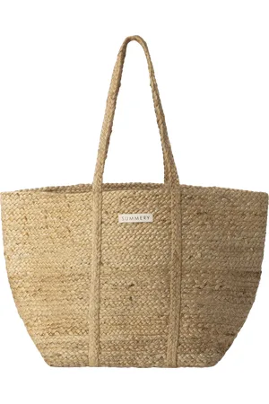 Summery Copenhagen Vivienne Large Woven Jute Bag