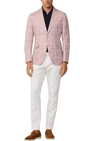 Hackett Prince Of Wales Check Blazer