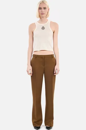 The Kooples Wide Leg Wool Trousers