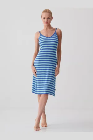 British Boxers Ice Cream Bamboo Strappy Nightdress