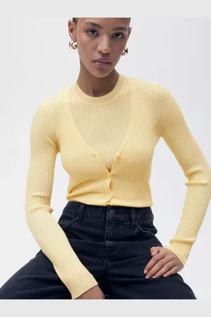 MANGO Bugambi Ribbed Cardigan