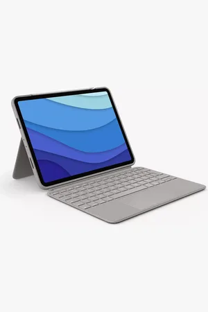 Logitech Combo Touch, Full-Size Backlit Keyboard Cover for iPad Pro 12.9" (5th & 6th Gen)
