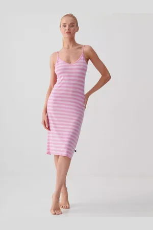 British Boxers Ice Cream Bamboo Strappy Nightdress