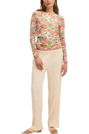 Summery Copenhagen Emilia Floral Long Sleeve Top