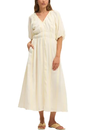Summery Copenhagen Bella Elasticated Waist Maxi Dress