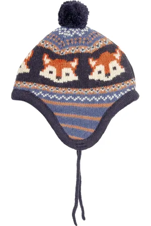 JoJo Maman Bébé Fox Fair Isle Hat