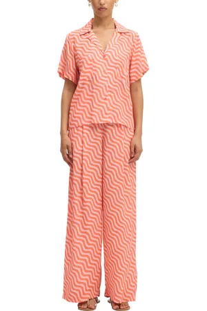 Summery Copenhagen Avery Wavy Stripe Trousers