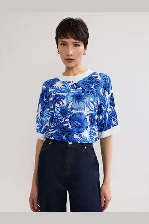Phase Eight Lizzy Floral Linen Rich Jumper
