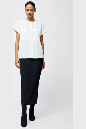 French Connection Capriana Cap Sleeve Shirt