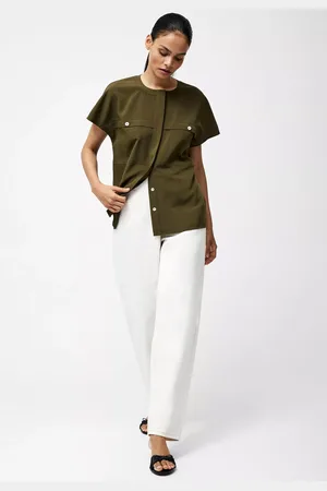 French Connection Capriana Cap Sleeve Shirt