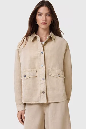 AllSaints Hettie Linen Blend Shacket