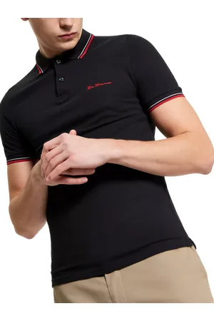 Ben Sherman Organic Cotton Regular Fit Short Sleeve Signature Polo Shirt